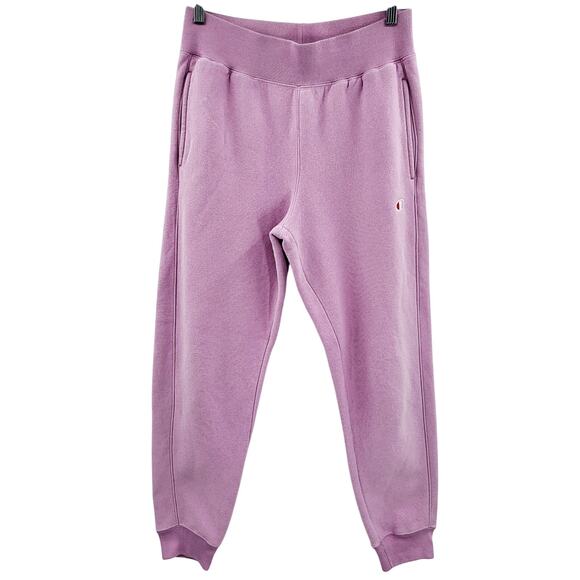 Champion Reverse Weave Lavender Light Purple Jogger Sweatpants Women's Size M - Picture 1 of 7